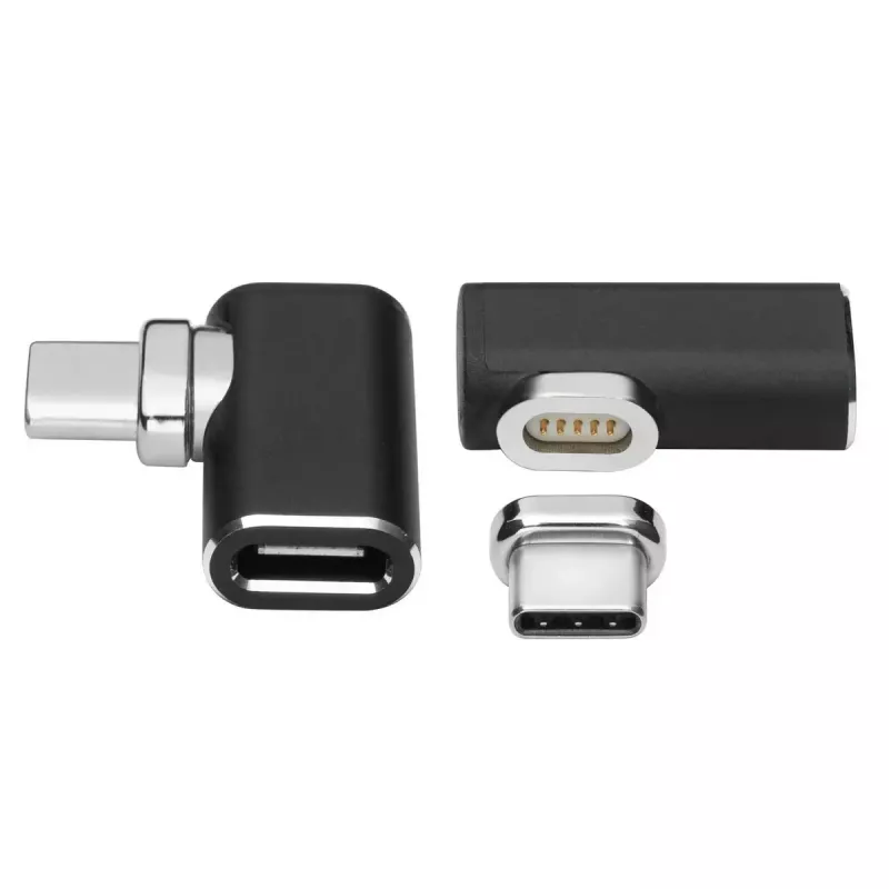 MicroConnect USB3.1CCMF-MAGNETIC magnetický adaptér USB-C, 90°