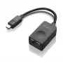 Lenovo 04X6435 Káblový adaptér RJ45 čierny