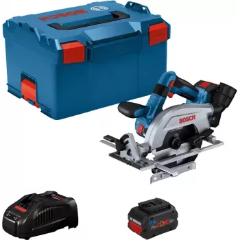 Bosch GKS 18V-57-2 L PROFESSIONAL 16,5 cm čierna, modrá, strieborná 5000 ot/min