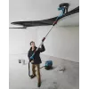 Bosch GTR 55-225 Brúska na sadrokartón 910 ot/min čierna, modrá 550 W