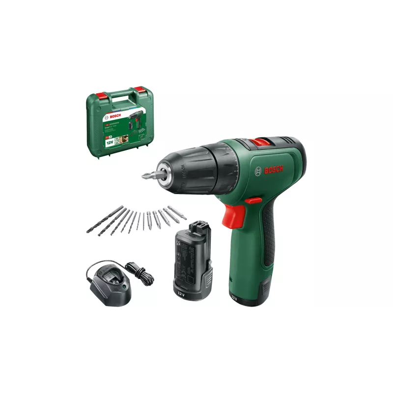 Bosch EasyDrill 1200 1500 ot/min Bez kľúča 940 g čierna, zelená