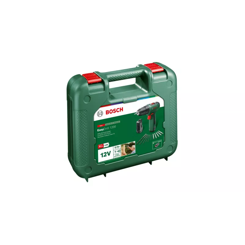 Bosch EasyDrill 1200 1500 ot/min Bez kľúča 940 g čierna, zelená