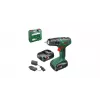 Bosch EasyDrill 18V-40 06039D8002 aku príklepová vŕtačka/skrutkovač, 2 rýchlosti, 2x 1,5 Ah, kufor