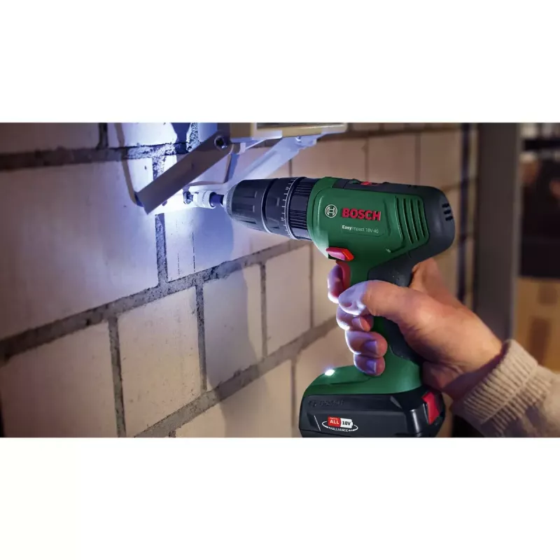 Bosch EasyImpact 18V-40 1630 RPM čierna, zelená