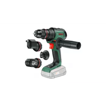 Akumulátorový vŕtací skrutkovač Bosch AdvancedDrill 18V-80 QuickSnap Solo — 18 V, kompaktný, zelená/čierna