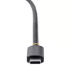 StarTech.com USB-C video adaptér, USB-C na HDMI DVI VGA adaptér, až do 4K 60Hz, hliník, multiport video display adaptér, kompatibilný s Thunderbolt 3/4, USB Type-C cestovný adaptér
