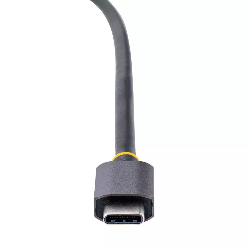 StarTech.com USB-C video adaptér, USB-C na HDMI DVI VGA adaptér, až do 4K 60Hz, hliník, multiport video display adaptér, kompatibilný s Thunderbolt 3/4, USB Type-C cestovný adaptér