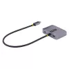 StarTech.com USB-C video adaptér, USB-C na HDMI VGA multiport adaptér, 3,5-mm audio, 4K 60Hz HDR, 100W PD Pass-Through, kompatibilný s Thunderbolt 3/4 – USB-C display cestovný adaptér