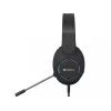 Headset SANDBERG BossBlaster USB — káblový gaming headset, 20–20000 Hz, 2 m kábel, 240 g, čierny