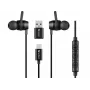 Headset Sandberg USB-C/A In-Earset s line mikrofónom