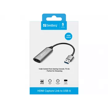 Sandberg HDMI Capture Link na USB-A