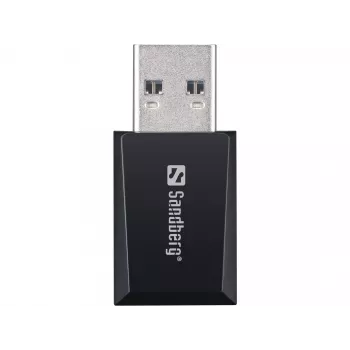 Mini WiFi dongle Sandberg 1300 Mbit/s USB Type-A Dual-band