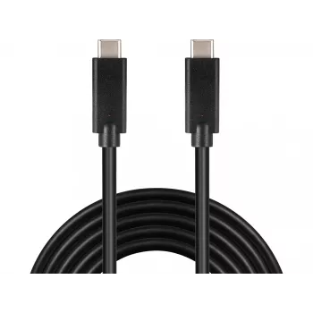 Sandberg USB-C USB-C 2M USB 3.1 Gen.2, 2 m, USB C, USB C, USB 3.2 Gen 2 (3.1 Gen 2), konektor samec/samec, čierna