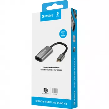 USB-C na HDMI Link 4K/60 Hz Sandberg 136-12