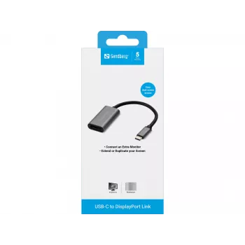 USB-C na DisplayPort adaptér Sandberg 136-19