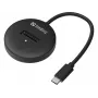 Sandberg USB 3.2 dock pre M.2+NVMe SSD 4 TB čierna