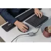 Sandberg USB-C Gigabit adaptér PD100W USB Type-C RJ-45 1 Gbit/s sivý