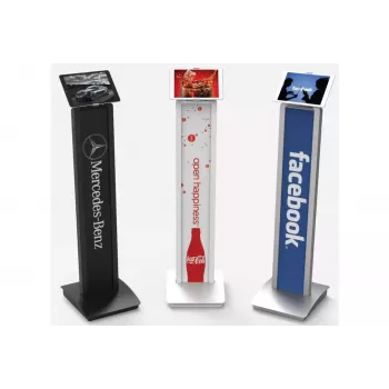 Pasívny držiak Compulocks VESA Brandable podlahový stojan čierny