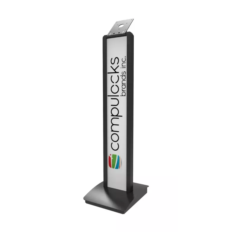 Pasívny držiak Compulocks VESA Brandable podlahový stojan čierny
