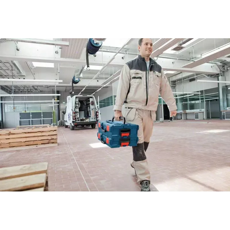 Bosch 1 600 A01 6NC úložná krabica obdĺžniková akrylonitril-butadién-styrén (ABS) modrá