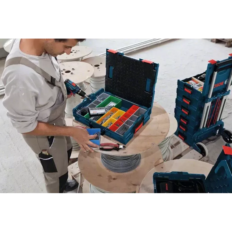 Bosch 1 600 A01 6NC úložná krabica obdĺžniková akrylonitril-butadién-styrén (ABS) modrá
