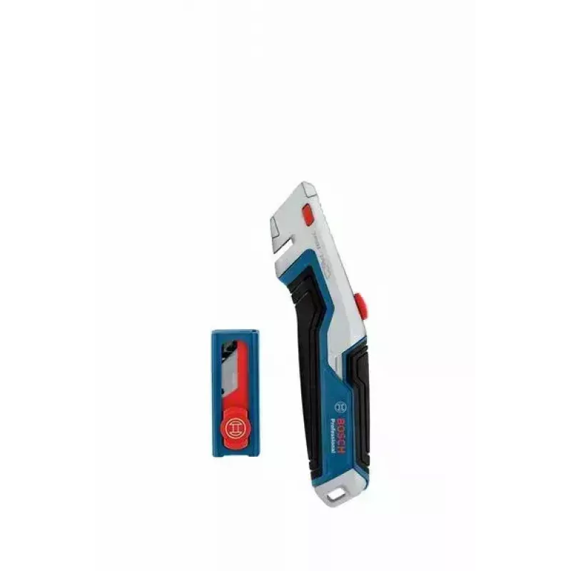 Bosch Professional 1600A027M5 sada univerzálneho noža a čepelí, 63 x 19 mm, vrátane 13 čepelí, modrá/sivá