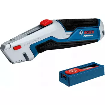Bosch 1 600 A02 7M5 univerzálny nôž modrý žiletka 6,3 cm