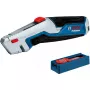 Bosch 1 600 A02 7M5 univerzálny nôž modrý žiletka 6,3 cm