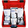 Lekárnička Bosch 1600A02X2R — sada podľa DIN v L-BOXX 102, červená