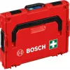 Lekárnička Bosch 1600A02X2R — sada podľa DIN v L-BOXX 102, červená
