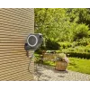 Nástenný navijak hadice Gardena RollUp Automatic čierny sivý