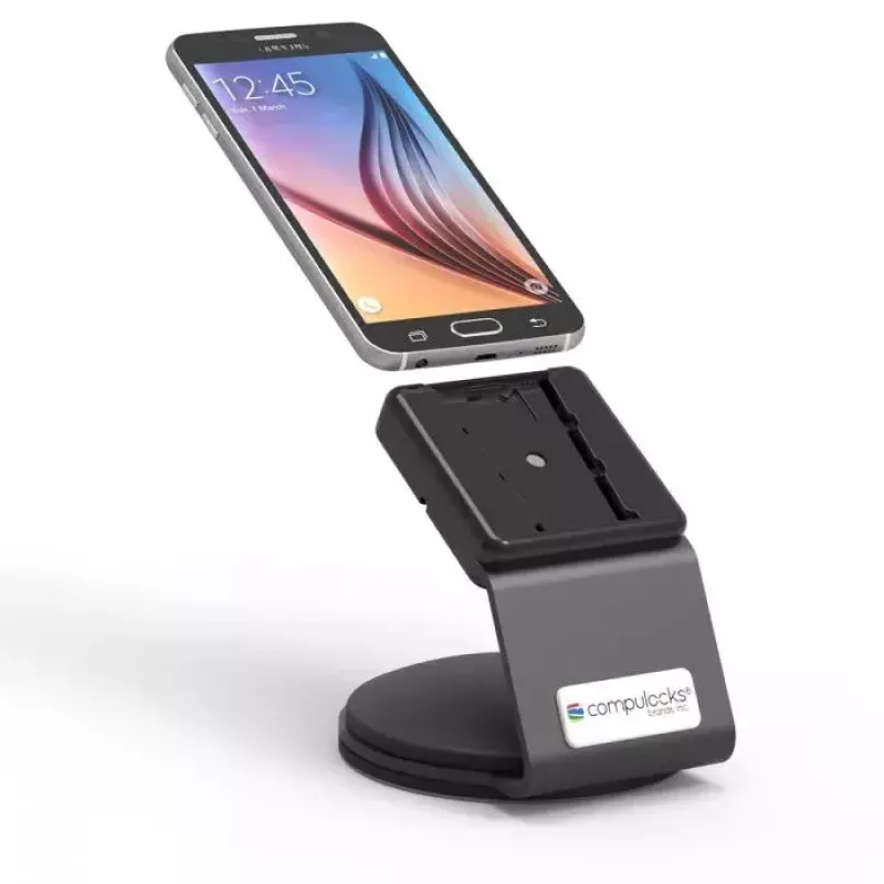 Univerzálny EMV bezpečnostný stojan na smartfón čierny Compulocks 199BSLDDCKB