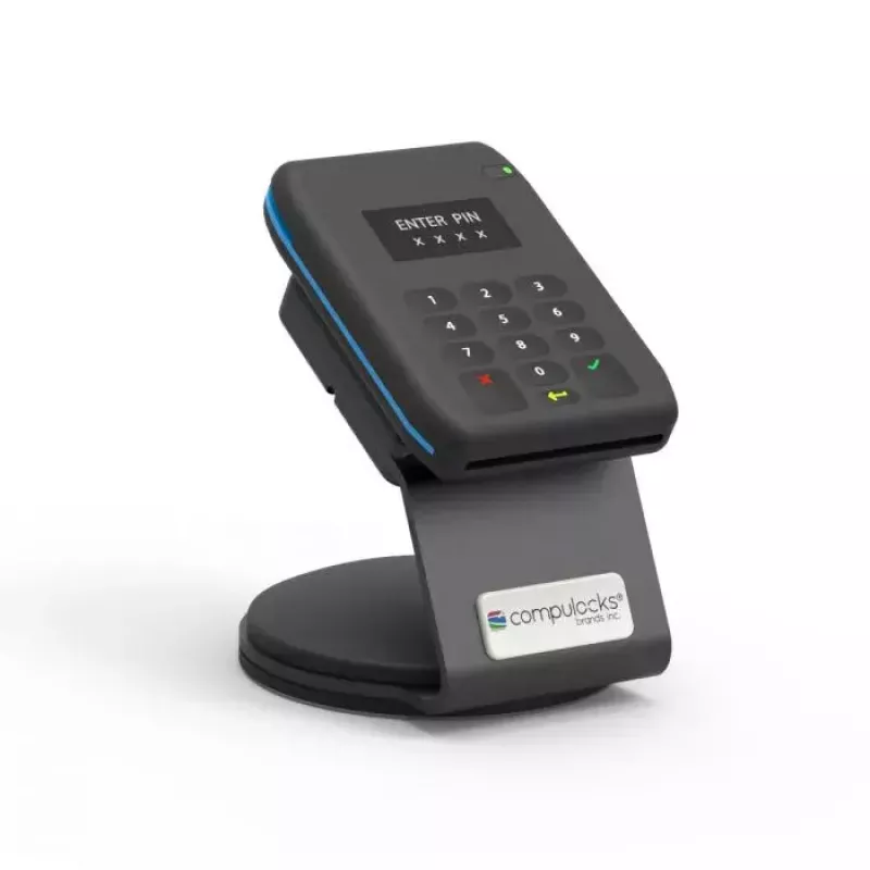Univerzálny EMV bezpečnostný stojan na smartfón čierny Compulocks 199BSLDDCKB
