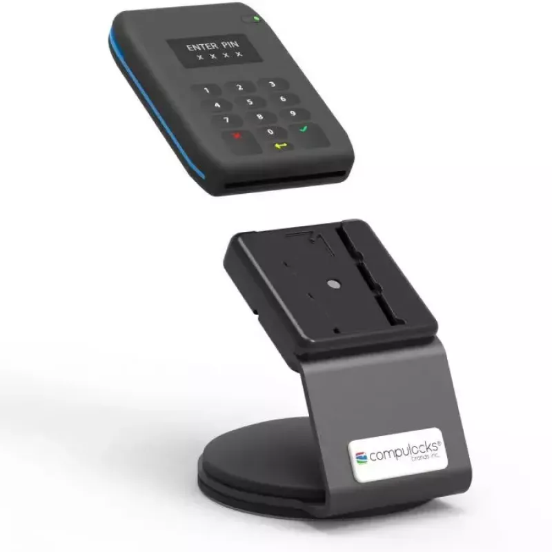 Univerzálny EMV bezpečnostný stojan na smartfón čierny Compulocks 199BSLDDCKB