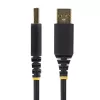 StarTech.com 10ft (3m) USB na nulový modem sériový adaptérový kábel, vymeniteľné skrutky/matice DB9, COM Retention, USB-A na RS232, FTDI, ESD ochrana úroveň 4, Windows/macOS/ChromeOS/Linux - Odolné TPE puzdro