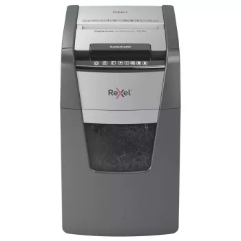 Rexel Optimum AutoFeed+ 150M Skartovačka mikrostrih 55 dB 22 cm čierna, sivá