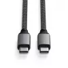 USB-C na USB-C kábel Satechi ST-TCC2MM — 2 m, čierny/sivý, 0,48 Gbit/s