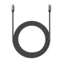 USB-C na USB-C kábel Satechi ST-TCC2MM — 2 m, čierny/sivý, 0,48 Gbit/s