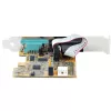 StarTech.com 2-portová PCI Express sériová karta, dual port PCIe na RS232 (DB9) sériová karta, 16C1050 UART, štandardné alebo low-profile držiaky, zachovanie COM, pre Windows a Linux