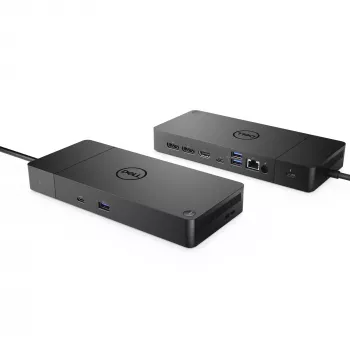 DELL WD19TBS-180W káblový USB 3.2 Gen 2 (3.1 Gen 2) Type-C čierny