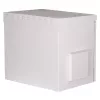 Nástenný rack ROLINE Pro 9 U 600x450 IP55 sivý