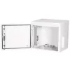 Nástenný rack ROLINE Pro 9 U 600x450 IP55 sivý
