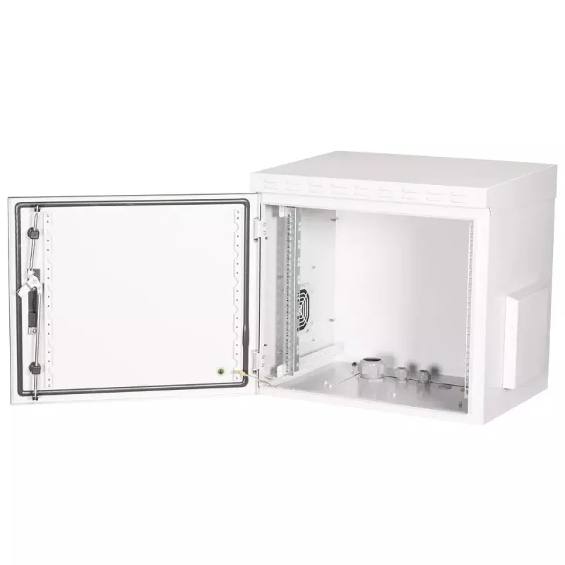 Nástenný rack ROLINE Pro 9 U 600x450 IP55 sivý
