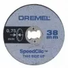 Sada príslušenstva Dremel EZ SpeedClic rezacie príslušenstvo