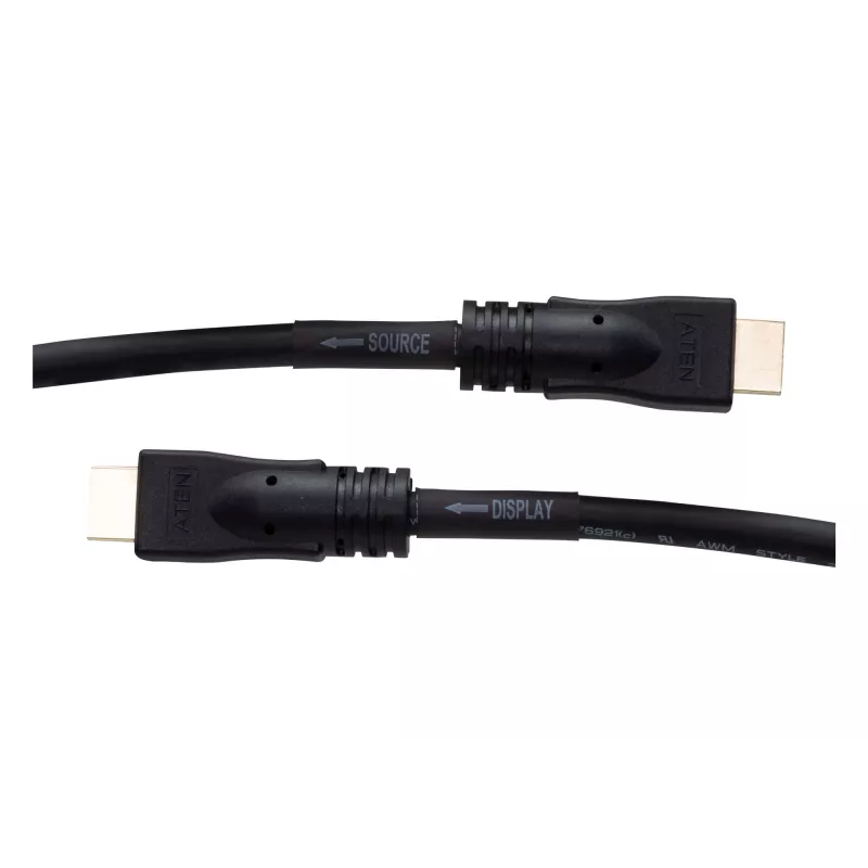 ATEN 2L-7D20H vysokorýchlostný kábel HDMI s Ethernetom, HDMI (M) – HDMI (M), 20 m, podpora 4K, tienený, čierny