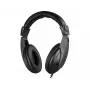 Sandberg Saver MiniJack Headphone Large, káblový, hovory/hudba, 20 - 20000 Hz, 270 g, slúchadlá, čierna