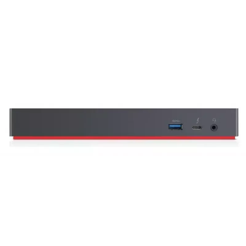 Lenovo 40AN0135EU dokovacia stanica/portový replikátor káblová Thunderbolt 3 čierna, červená