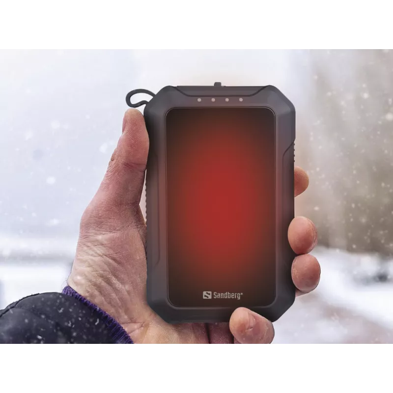 Prenosná powerbank Sandberg ohrievač rúk 10000 mAh