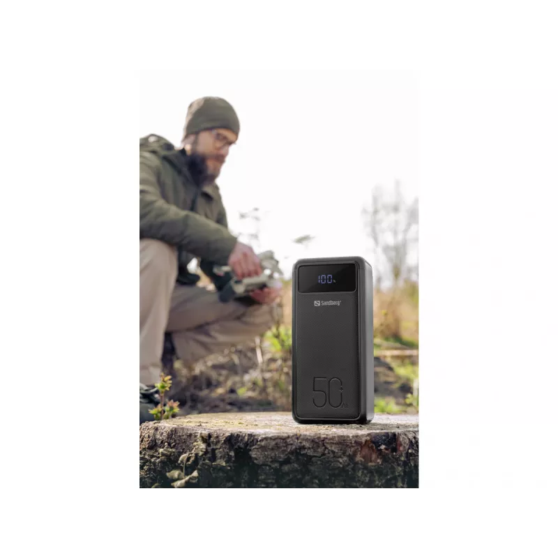 Prenosná powerbank Sandberg USB-C PD 130W 50000mAh