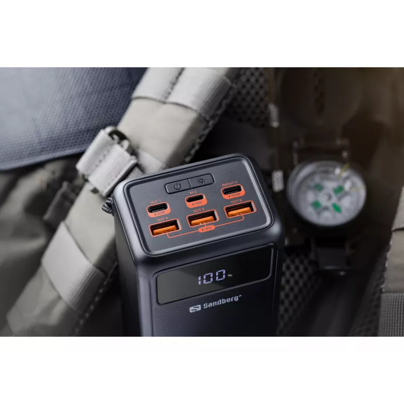 Prenosná powerbank Sandberg USB-C PD 130W 50000mAh
